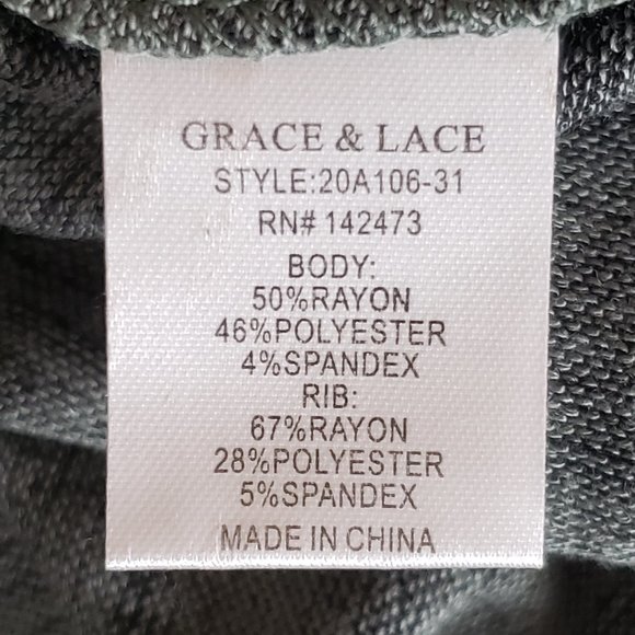 Grace and Lace - Snow Day Henley in Forest Green - Picture 5 of 7